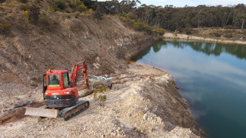 Surveying in hard to get to places