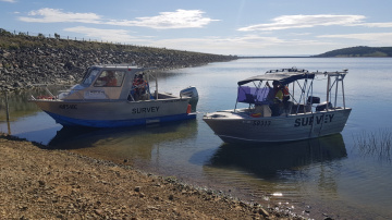 Coastal Explorer and Puddle Jumper hard at work