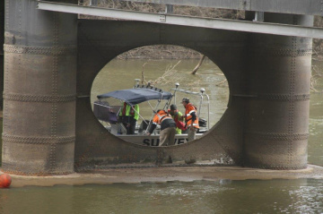 Larer Scanning From Bridge Pylon