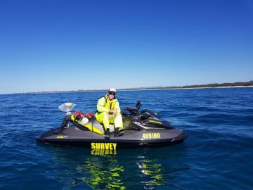 Hydrographic Survey on a Jet Ski